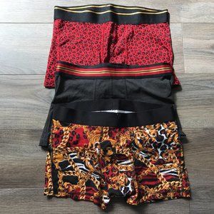 H&M Mens Boxer Briefs - Mixed Prints - Set of 3